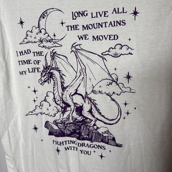 Fighting Dragons Speak Now Long Live Shirt. Size Small. - Picture 3 of 5